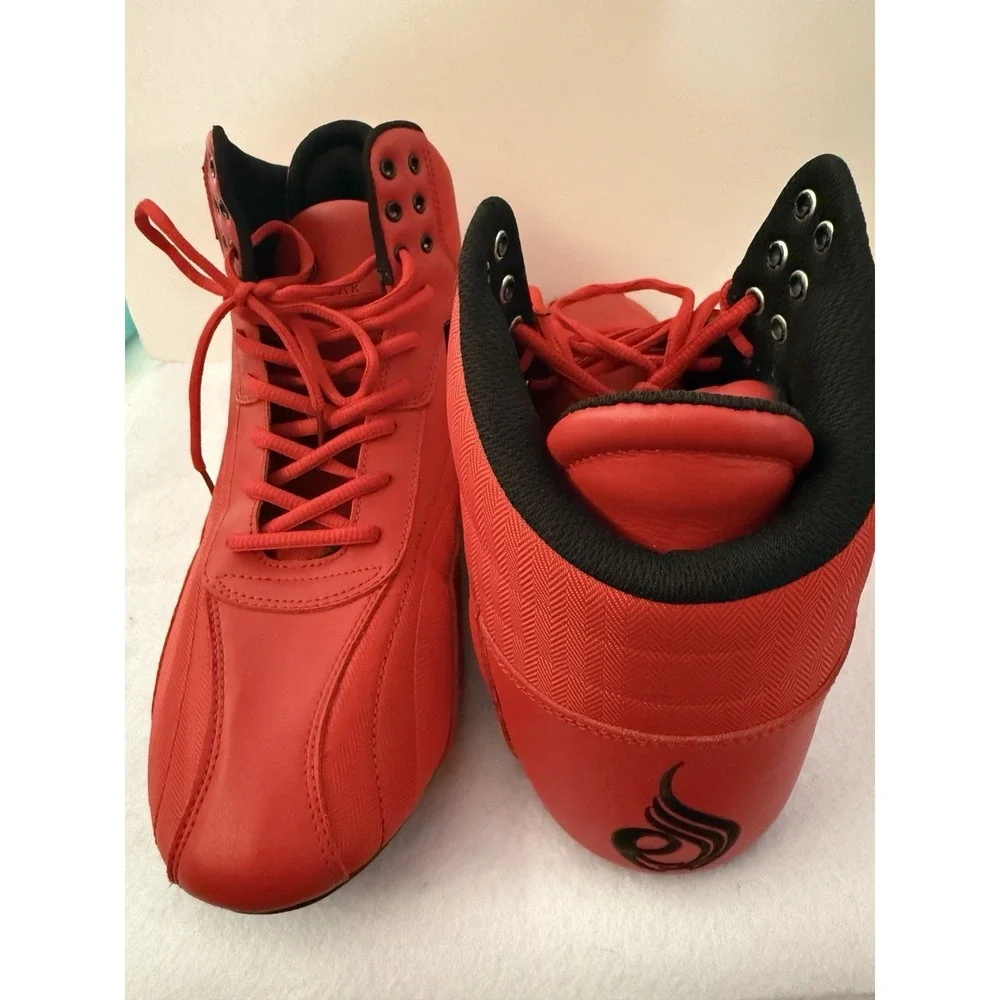 Ryderwear Red High Top Men's Gym Training Shoes Weightlifting US 13 EUR 46 EUC